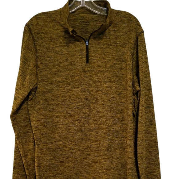 Augusta Sportswear 2955 gold heather 1/4 zip pullover SZ Medium - Picture 1 of 3